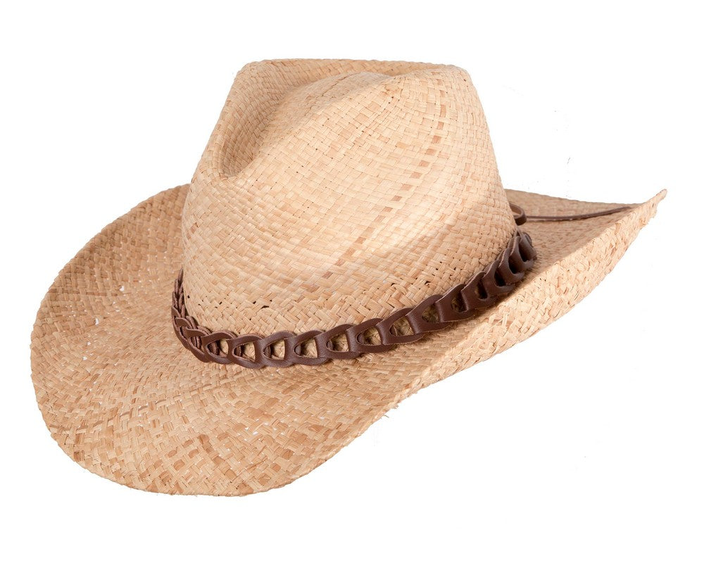 Straw cowboy hat