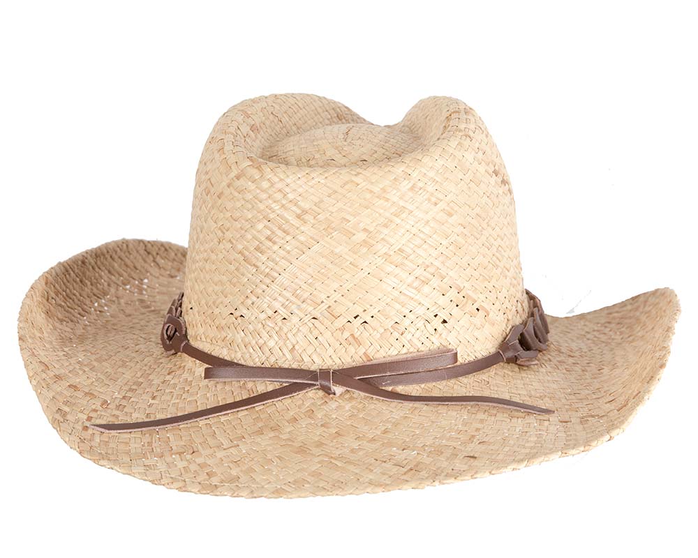 Straw cowboy hat