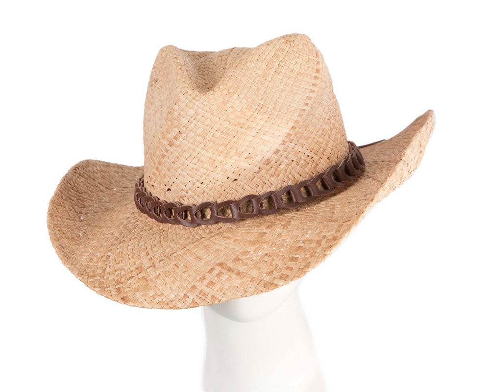 Straw cowboy hat