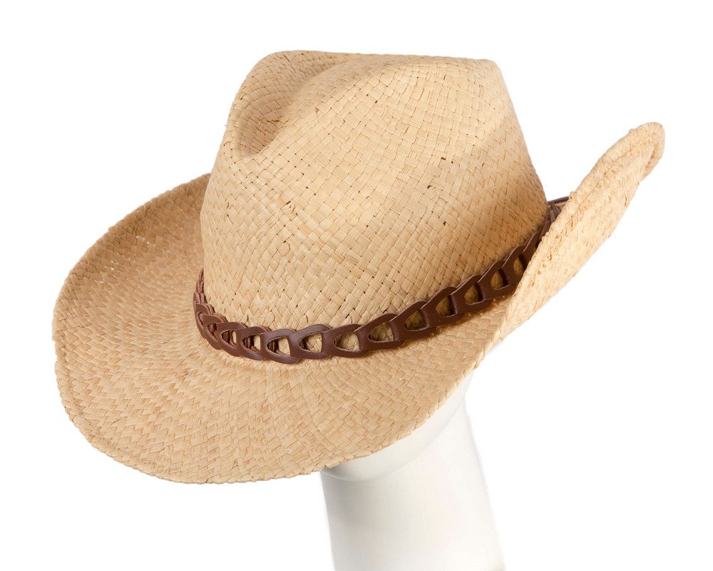 Straw cowboy hat