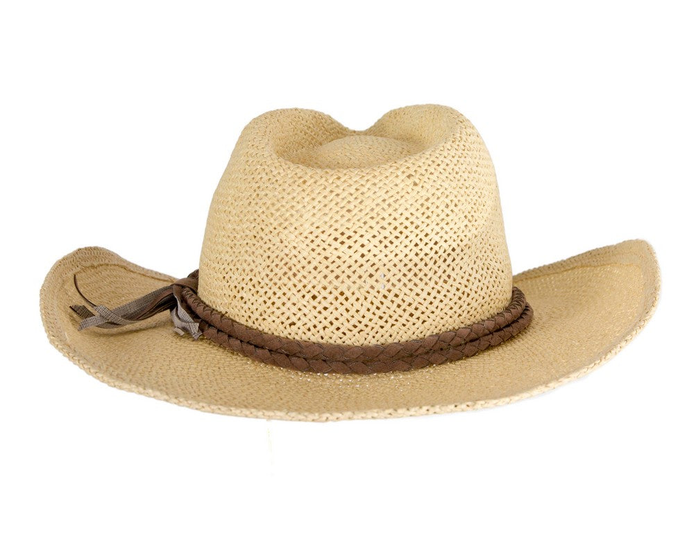 Straw cowboy hat