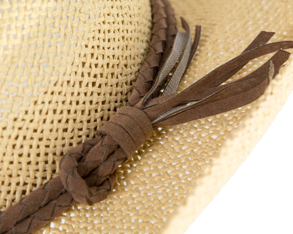 Straw cowboy hat