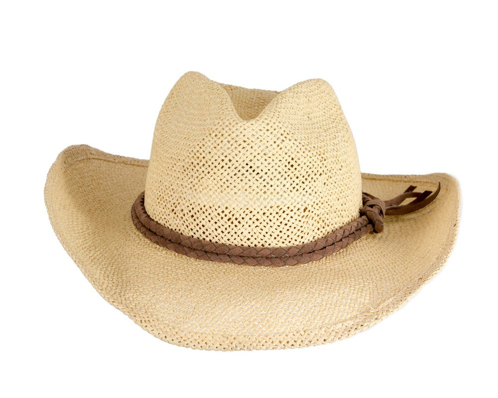 Straw cowboy hat