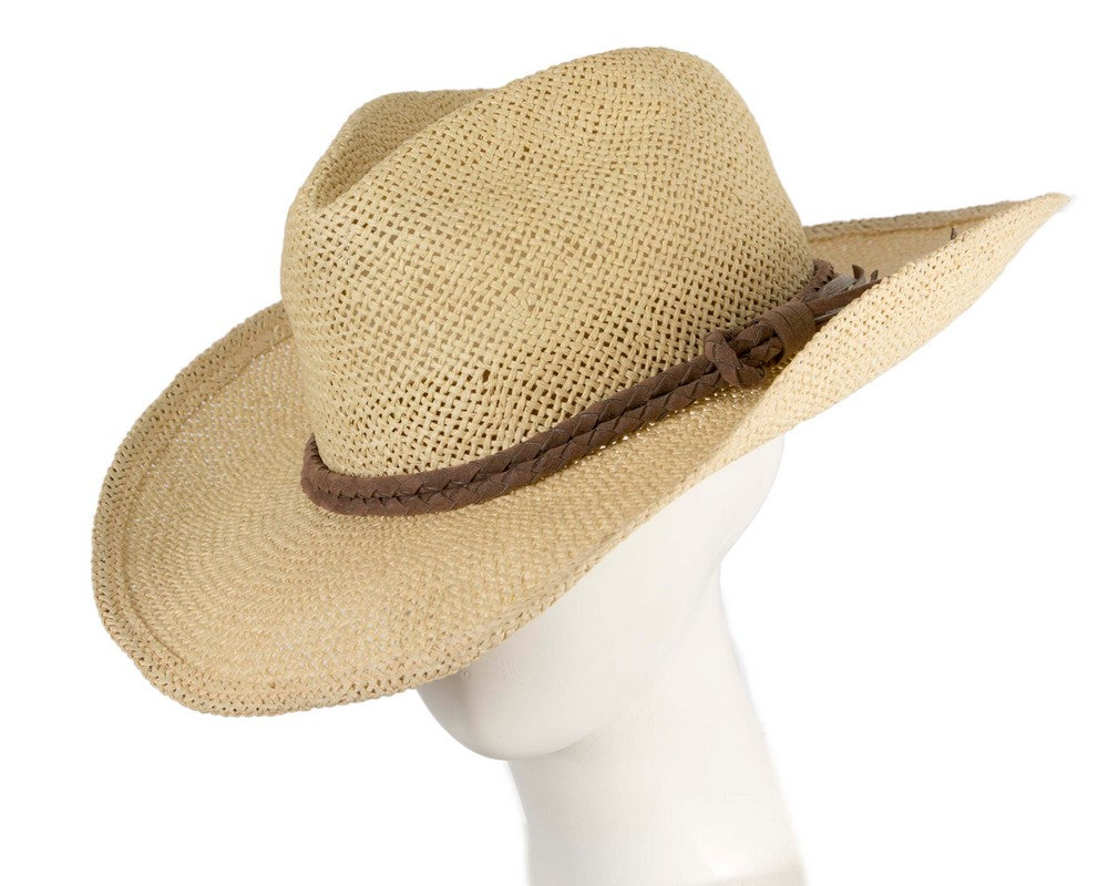 Straw cowboy hat