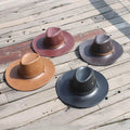 Leather Cowboy hat